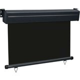 vidaXL Balkonska bočna tenda 125 x 250 cm crna | shoptok.hr