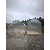  Modularni čelični plastenik Cucumber,6 mx2.10m, samo okvir, razmak između lukova 0.67m Slike