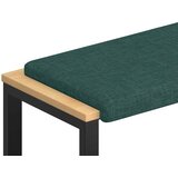  Jastučić za klupu Tkanina Tamnozelena Dubina 35 cm | shoptok.hr