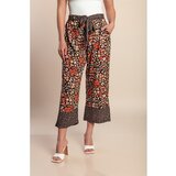 Fenzy Plus Size Hlače S Potiskom, Črne | Shoptok.si