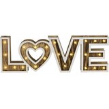 Globo 29976 - LED stona lampa LOVE 24xLED/0,06W/3xAA topola | Eponuda.com
