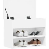  Klupa za cipele bijela 60 x 30 x 45 cm od konstruiranog drva | Eponuda.ba