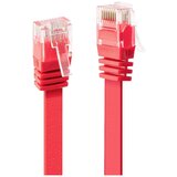 Lindy 47513 RJ45 omrežni kabel\, Patch kabel CAT 6 3.00 m rdeča 1 kos, (20421369) | Shoptok.si