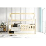 Molarem Home Drveni dječji krevet Smart 2 House s kliznom ladicom - 160x80 - bukva | shoptok.hr