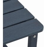  Set lounge namještaja za vrt 3 pcs Mornarsko plava HDPE | shoptok.hr
