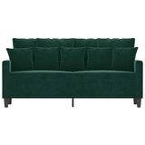  Dvosjed tamnozeleni 140 cm baršunasti | shoptok.hr