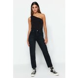 Trendyol Jeans - Black - Mom Cene