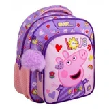Ruksak PEPPA SUPER COOL 27x10x31cm 2 zipa 482788