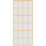  Klizna vrata zlatna 90 x 205 cm matirano staklo ESG i aluminij | shoptok.hr