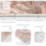 Mila Home bež pralen tekač 80x200 cm dusty leaves – | Shoptok.si