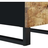 vidaXL Komoda s 3 predali 40x33,5x75 cm trden mangov les | Shoptok.si