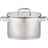 Gourmesto Kochtopf Silver Line Edelstahlfarben Ø Ca. 24cm Cene