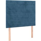  The Living Store Posteljno vzglavje 2 kosa temno modro 90x5x78/88 cm žamet - Vzglavje, (21487903) | Shoptok.si