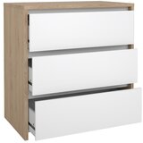 Tvilum Bela/v naravni barvi komoda v hrastovem dekorju 80x84x48 cm Next – | Shoptok.si