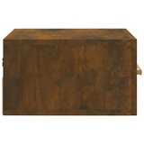  Zidni noćni ormarić boja dimljenog hrasta 35x35x20 cm | shoptok.hr