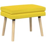  Klupa s dvostrukim slojem Svijetlo žuta 60 x 40 x 46 cm Tkanina | Eponuda.com