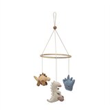 OYOY Mini Viseči vrtiljak Dino – u