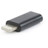 Gembird USB adapter Type-C (female) to iPhone (male), BLACK, GEMBIRD A-USB-CF8PM-01 | Eponuda.ba