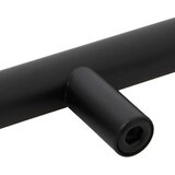  Ručke za ormarić 5 kom crne 224 mm od nehrđajućeg čelika | shoptok.hr