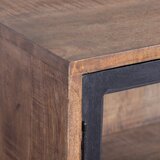 Ixia Vitrina od masivnog manga u prirodnoj boji 160x71 cm – | shoptok.hr