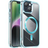 AVIZAR Ohišje MagSafe za iPhone 15 Plus in 14 Plus Crystal Color Back, Modra, (5000014217) | Shoptok.si