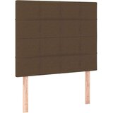 vidaXL Box spring postelja z vzmetnico temno rjav 90x190 cm | Shoptok.si