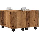  Stol za kavu staro drvo 60x60x38 cm konstruiranog drva | shoptok.hr