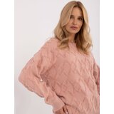 Wool Fashion Italia Sweater-AT-SW-2361.61-light pink Cene