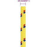 Brodski konop žuti 14 mm 50 m od polipropilena | shoptok.hr
