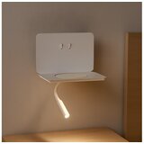 ONLI LED Fleksibilna lampica sa policom WIK LED/6,5W/230V + LED/3W bela | Eponuda.com