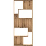 vidaXL Knjižna omara artisan hrast 67x24x161 cm inženirski les | Shoptok.si