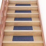 vidaXL samoljepljivi otirači za stepenice 15 kom 60 x 25 cm sivo-plavi Cijene