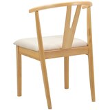  Stolac za blagovanje 2 pcs Prirodna i svijetla | shoptok.hr