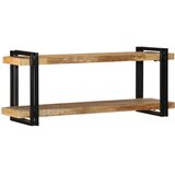  Zidna polica 110x33x45 cm Puno grubo drvo Mango | shoptok.hr