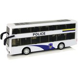  Dvokatni policijski autobus na povlačenje sa zvukom - bijeli | shoptok.hr