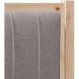 vidaXL tapecirani uzglavlje smeđa 90 cm čvrsto borovo drvo | shoptok.hr