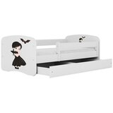 MID.YOU Dječji krevet Dreamy Wednesday 160x80 sa madracem s ladicom Bijela | shoptok.hr