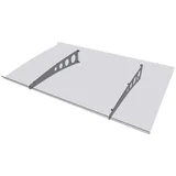nadstrešek pico top 140 pocinkan/prozoren 140 cm x 90 cm x 6 cm