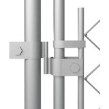 vidaXL Vanjski kavez za pse s krovom 8 x 4 x 2,3 m | shoptok.hr