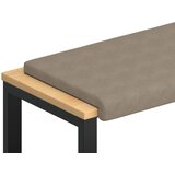  Jastučić za klupu Mikrovlakna Sivosmeđa Dubina 35 cm | shoptok.hr