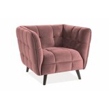  Fotelja CASTELLO 1 - baršun - roza | shoptok.hr