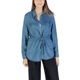 Only Srajce & Bluze ONLCHARIS LIFE 4/5 FEM CARG JACKE CC WVN 15337960 Modra u