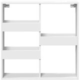vidaXL Zidni ormarić bijeli 80 x 15 x 80 cm od konstruiranog drva | shoptok.hr