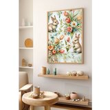 WALLXPERT Arteastermodel35-5070 Višenamenska Dekorativna Slika u Ram | Eponuda.com