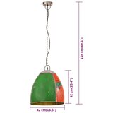 Industrijska viseća svjetiljka 25 W višebojna okrugla 42 cm E27 | shoptok.hr