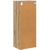 vidaXL viseći ormarić zidne riga umjetnički hrast 40 x 29,5 x 100 cm | shoptok.hr