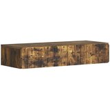 Stolna montirana na zid Dimljeni hrast 87,5 x 34,5 x 17 cm | shoptok.hr