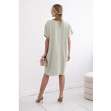 Kesi Włoski Dress with pockets and pendant bright green | Shoptok.si