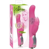Sweet Smile SMILE Pearly Bunny - biserni vibrator (roza) | Shoptok.si