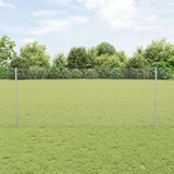 vidaXL Set ograde od kokošje žice Set od 2 Pocinčani čelik 25 x 1 m | shoptok.hr